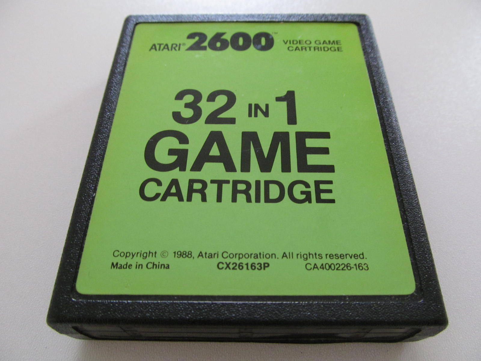 Cartridge Only Atari 2600 Games
