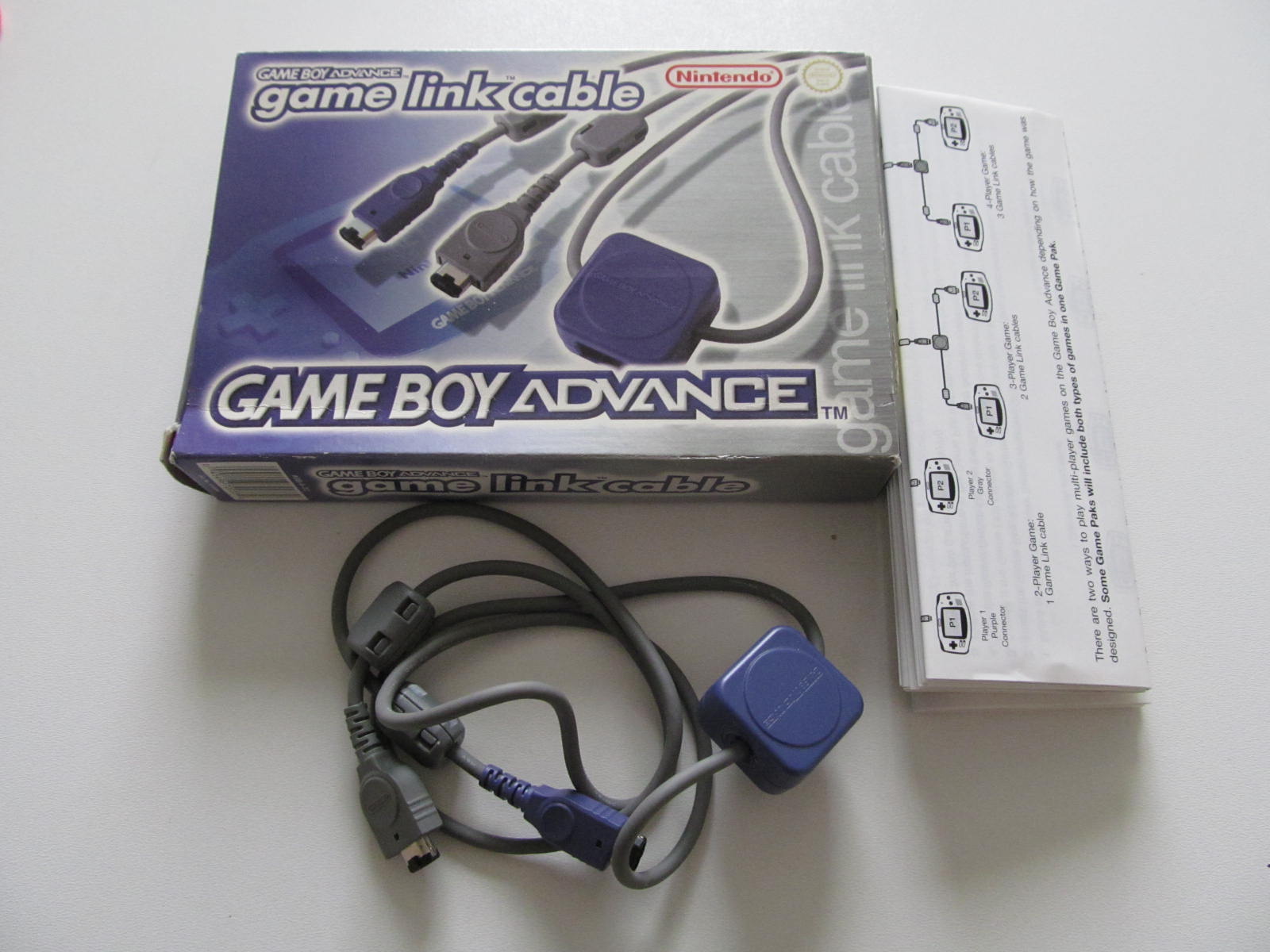 Gameboy Advance - Link Cable Nintendo Boxed