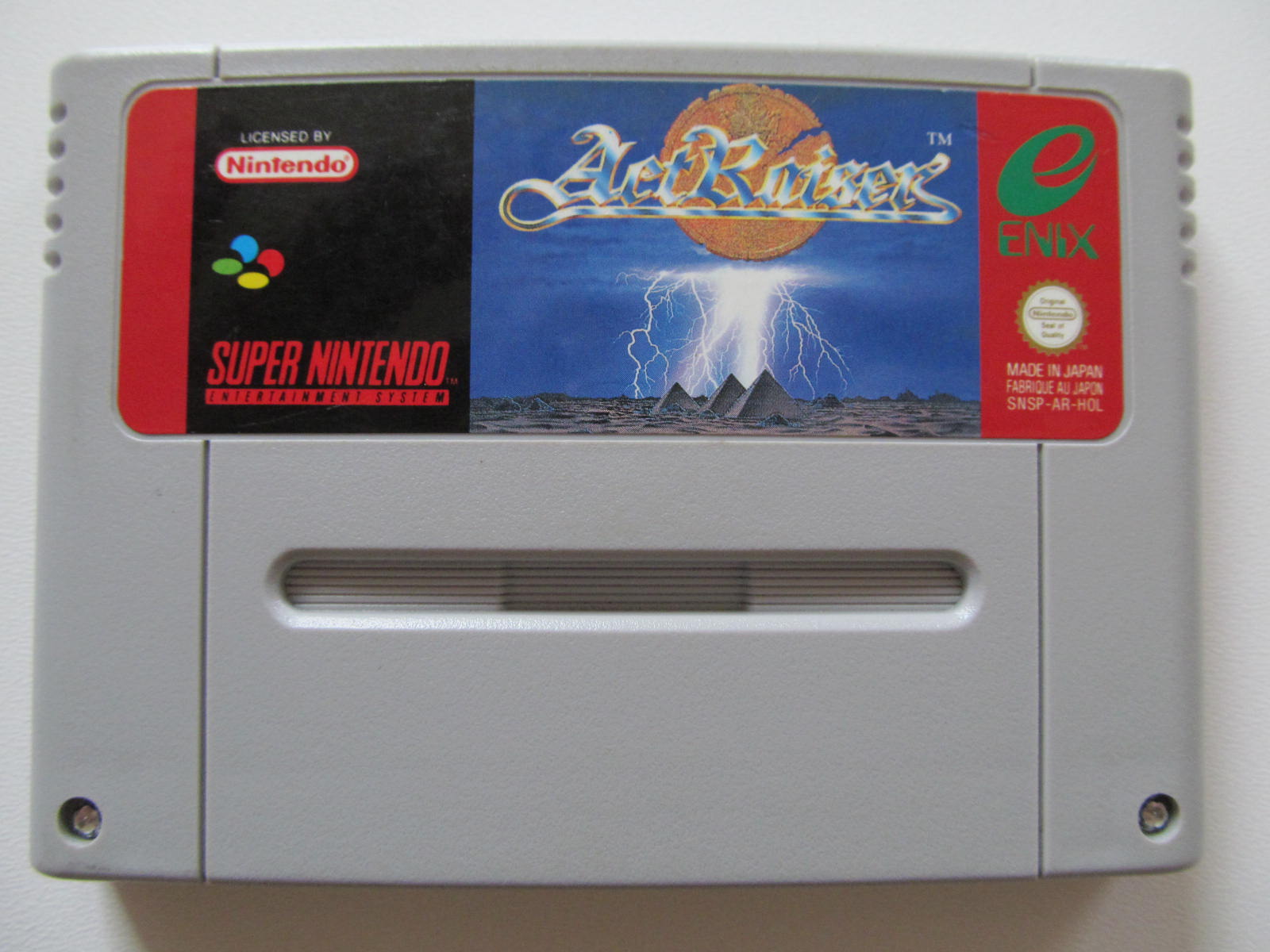 Cartridge Only SNES Games PAL